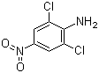 structure of CAS# 99-30-9, 2,6-二氯-4-硝基苯胺