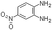 CAS # 99-56-9, 4-Nitro-o-phenylenediamine, 1,2-Diamino-4-nitrobenzene, 2-Amino-4-nitroaniline, 3,4-Diaminonitrobenzene, C.I. 76020