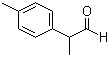 alpha,4-Dimethylbenzeneacetaldehyde molecular structure (CAS 99-72-9)