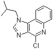 structure of CAS# 99010-64-7, 1-(2-甲基丙基)-4-氯-1H-咪唑并[4,5-c]喹啉