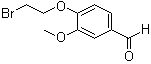 4-(2-Bromoethoxy)-3-methoxybenzaldehyde molecular structure (CAS 99070-23-2)