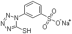 CAS 登录号：99131-26-7, 3-(5-巯基-1-四唑基)苯磺酸钠