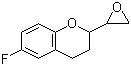 structure of CAS# 99199-90-3, 6-Fluoro-3,4-dihydro-2-oxiranyl-2H-1-benzopyran