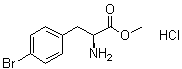 CAS # 99359-32-7, 4-Bromo-L-phenylalanine methyl ester hydrochloride, L-4-Bromophenylalanine methyl ester hydrochloride