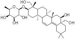 CAS 登录号：99365-21-6, 柴胡次皂苷 A