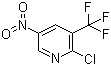 structure of CAS# 99368-67-9, 2-Chloro-3-trifluoromethyl-5-nitropyridine
