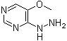 structure of CAS# 99419-06-4, 4-肼基-5-甲氧基嘧啶
