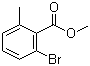 structure of CAS# 99548-56-8, 2-溴-6-甲基苯甲酸甲酯