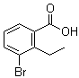 structure of CAS# 99548-72-8, 3-Bromo-2-ethylbenzoic acid
