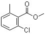 structure of CAS# 99585-14-5, 2-氯-6-甲基苯甲酸甲酯