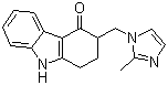 structure of CAS# 99614-14-9, 1,2,3,9-四氢-3-[(2-甲基-1H-咪唑-1-基)甲基]-4H-咔唑-4-酮