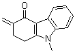 structure of CAS# 99614-64-9, 1,2,3,4-Tetrahydro-9-methyl-3-methylene-9H-carbazol-4-one