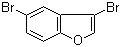 CAS # 99660-97-6, 3,5-Dibromobenzo[b]furan, 3,5-Dibromo-1-benzofuran