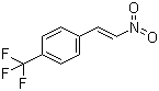 1-(4-Trifluoromethylphenyl)-2-nitroethylene molecular structure (CAS 99696-01-2)