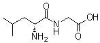 structure of CAS# 997-05-7, D-Leucylglycine
