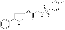 3-(N-Tosyl-L-alaninyloxy)-5-phenylpyrrole molecular structure (CAS 99740-00-8)