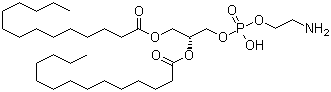 Dimyristoyl phosphoethanolamine molecular structure (CAS 998-07-2)