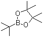 CAS # 99810-76-1, tert-Butylboronic acid pinacol ester, 2-tert-Butyl-4,4,5,5-tetramethyl-1,3,2-dioxaborolane