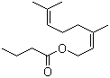 structure of CAS# 999-40-6, Neryl butyrate