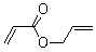 Allyl acrylate molecular structure (CAS 999-55-3)