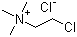 structure of CAS# 999-81-5, Chlormequat chloride