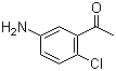 structure of CAS# 99914-14-4, 2'-氯-5'-氨基苯乙酮
